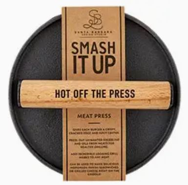 Cast Iron Meat Press Santa Barbara Design Studio by Creative Brands