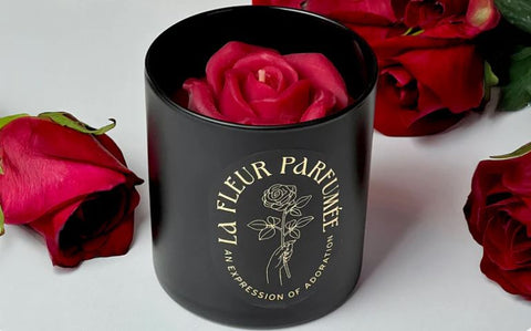 LA FLEUR - BLACK ORCHID CANDLE - Treehouse Gift & Home - Onalaska Wisconsin