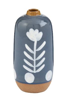 LARGE DOTTED BUD VASES Mud Pie