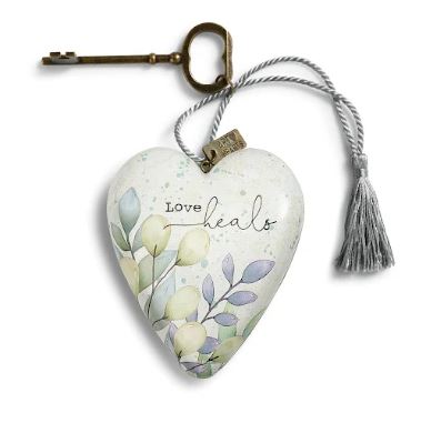 Love Heals Art Heart Demdaco