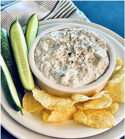 Peppercorn Parmesean Dip Carmies Kitchen