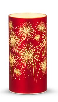 8" Lighted Firework Lanterns RAZ Imports