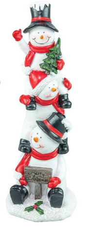 MERRY SNOWMAN STACKER Hanna's Handiworks, LLC