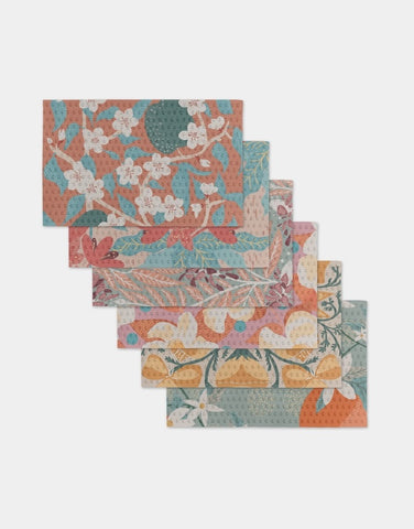 State Flowers Not Paper Towel Set Geometry
