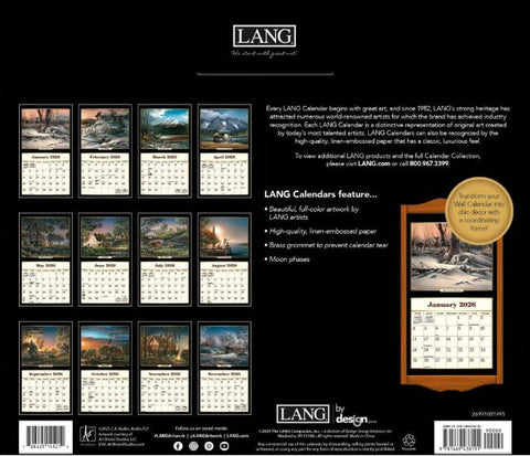 TERRY REDLIN-2026 LANG WALL CALENDAR Lang Companies, Inc