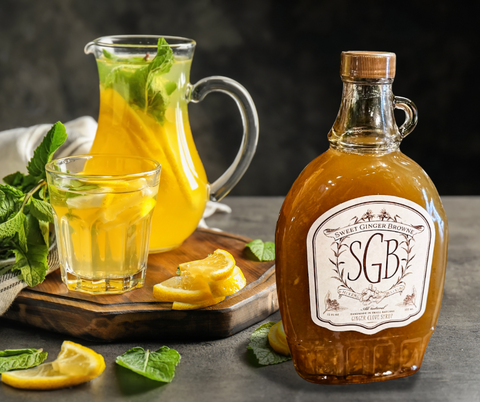 Ginger Clove Syrup Sweet Ginger Browne