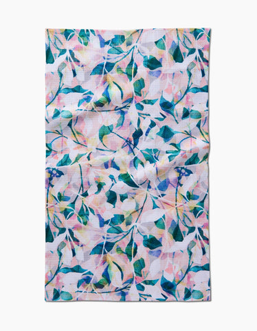 Painted Foliage Tea Towel - Treehouse Gift & Home - Onalaska Wisconsin