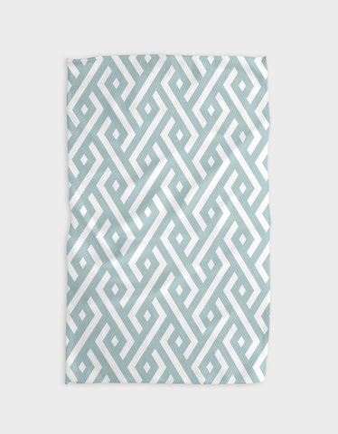 Water Ways Kitchen Tea Towel Geometry