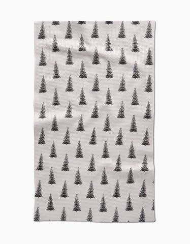 Alpine Forest Tea Towel Geometry