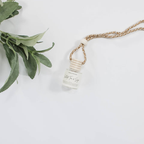 SPRING CAR DIFFUSERS: WHITE TEA & SAGE - Treehouse Gift & Home - Onalaska Wisconsin