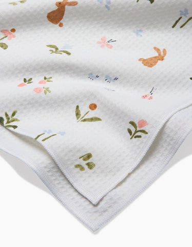 Bunny Blossoms Luxe Hand Towel - Treehouse Gift & Home - Onalaska Wisconsin