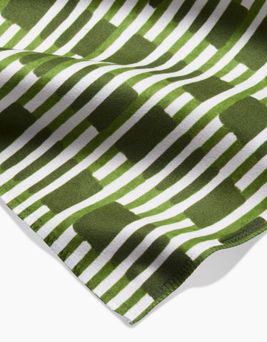 Clover Stripe Dinner Napkin Set - Treehouse Gift & Home - Onalaska Wisconsin