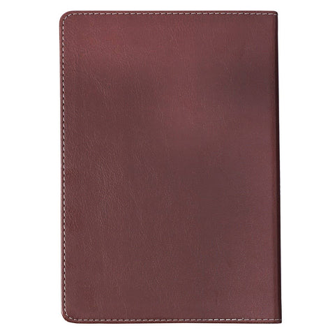Journal Classic Brown Two-tone Wings Like Eagles Isa. 40:31 Christian Art Gifts
