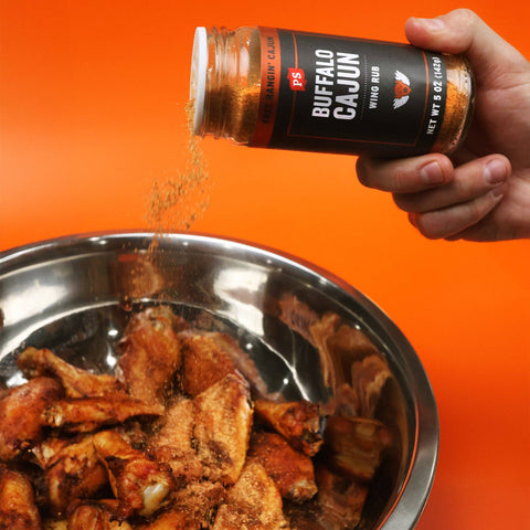 Buffalo Cajun Wing Rub PS Seasoning