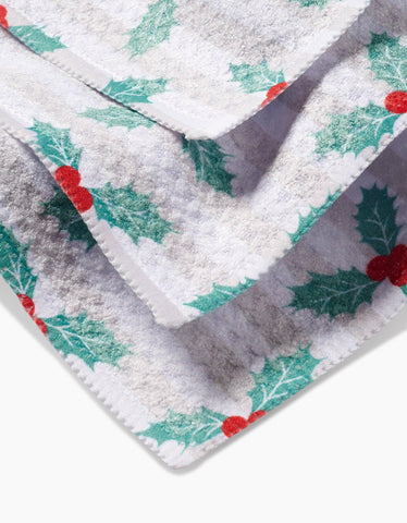 Mistle Stripe Dishcloth Set Geometry