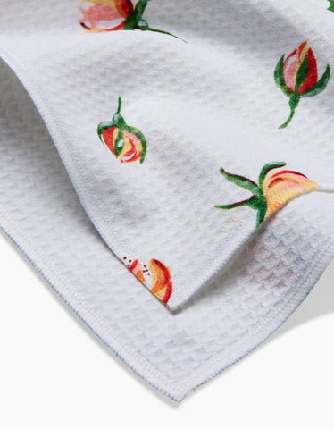 Yellow Rosebuds Luxe Hand Towel - Treehouse Gift & Home - Onalaska Wisconsin
