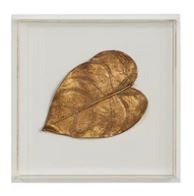 8.5" Leaf in Framed Shadow Box RAZ Imports