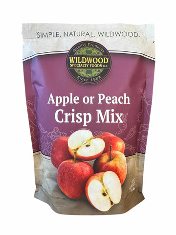 Apple Peach Crisp 16oz. Wildwood Specialty Foods