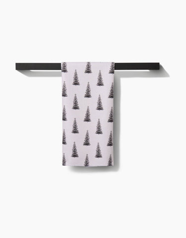 Alpine Forest Tea Towel Geometry