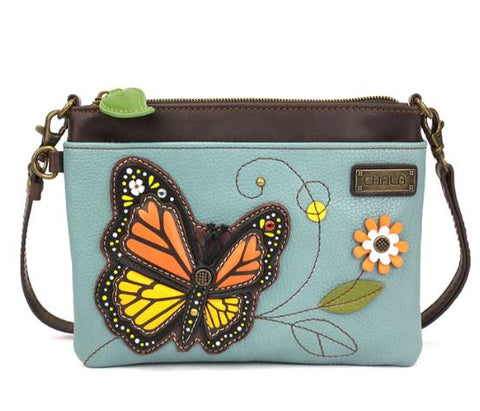Mini Crossbody - Monarch Butterfly
- blue Chala Handbags