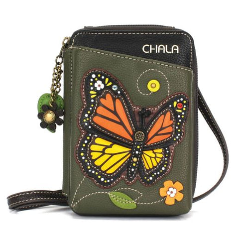 Wallet Crossbody - Monarch Butterfly
- olive Chala Handbags
