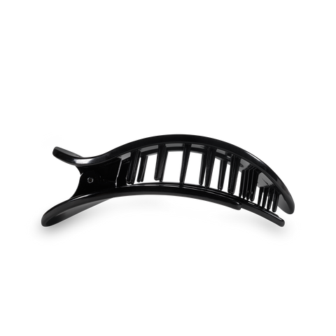 Round Flat Hair Clip | Med. | Jet Black TELETIES