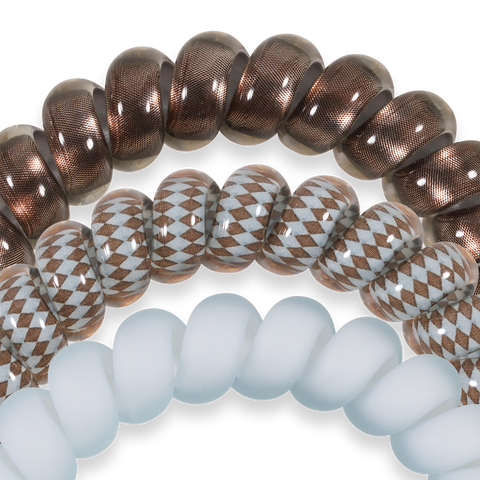 Spiral Hair Coils | Large | Truly Taupe Hair Ties TELETIES