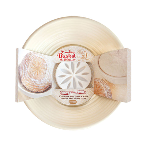 Proofing Basket and Embosser - Treehouse Gift & Home - Onalaska Wisconsin