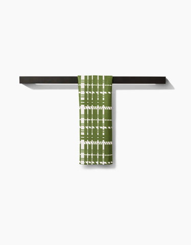 Cutoff Plaid Bar Towel - Treehouse Gift & Home - Onalaska Wisconsin