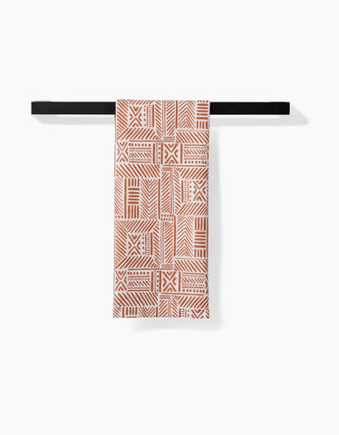 Mud Cloth Natural Luxe Hand Towel - Treehouse Gift & Home - Onalaska Wisconsin