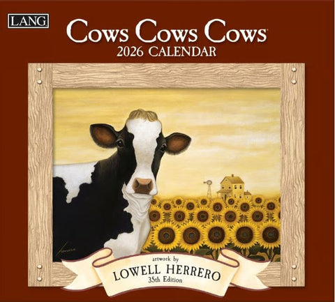 2026 COWS COWS COWS LANG WALL CALENDAR Lang Companies, Inc