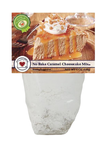 No Bake Caramel Cheesecake Mix Country Home Creations