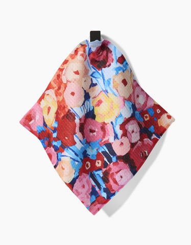 Strawberry Basket Dishcloth Set Geometry