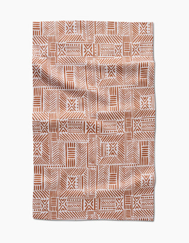 Mud Cloth Natural Luxe Hand Towel - Treehouse Gift & Home - Onalaska Wisconsin