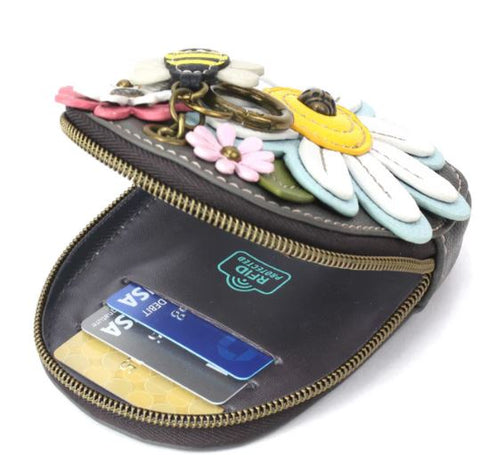 Mini Coin Purse Keychain - Daisy Chala Handbags