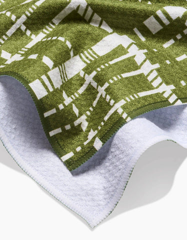 Cutoff Plaid Tea Towel - Treehouse Gift & Home - Onalaska Wisconsin