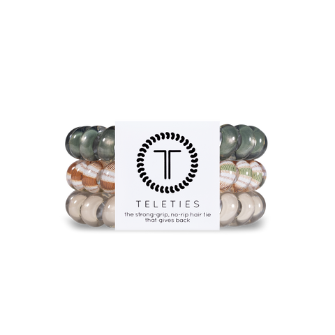 Spiral Hair Coils | Large | Eucalyptus Hair Ties TELETIES
