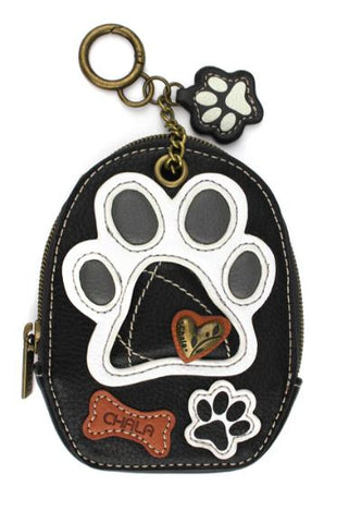 Mini Coin Purse Keychain - Pawprint Chala Handbags