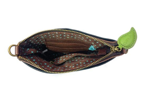 LaserCut MiniCrossbody - Dragonfly black Chala Handbags