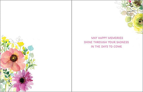 Sympathy Greeting Card - Flowers of Grace - Treehouse Gift & Home - Onalaska Wisconsin