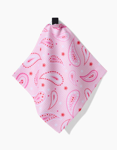 Sweet Paisley Dishcloth Set Geometry
