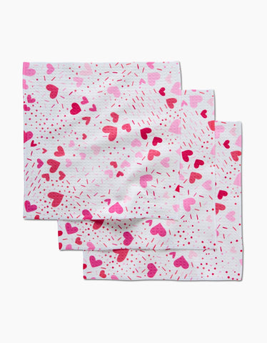 Sprinkled With Love Luxe Washcloth Set Geometry