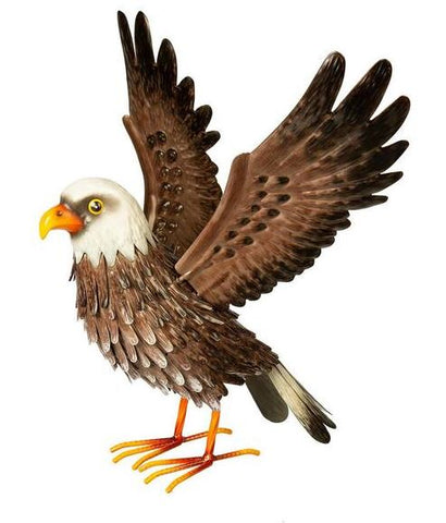 Metal Eagle Spreading Wings Statue Evergreen Enterprises