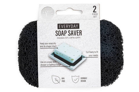 2pc Soap Savers - Onyx Core Home