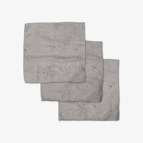 Hudson Grey Dishcloth Set Geometry