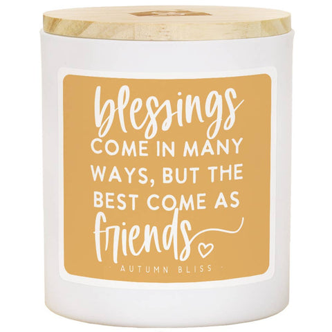 Blessing Friends Yellow - ABL - Candles Sincere Surroundings