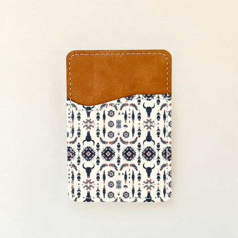 Western Leather Card Holder (10 Options): 1 Olivia + Rose