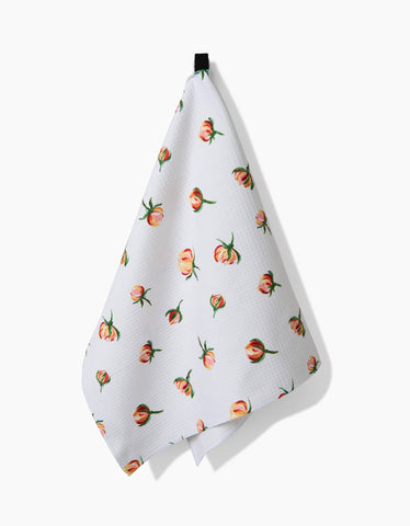 Yellow Rosebuds Luxe Hand Towel - Treehouse Gift & Home - Onalaska Wisconsin