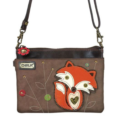 Mini Crossbody - Fox - brown Chala Handbags