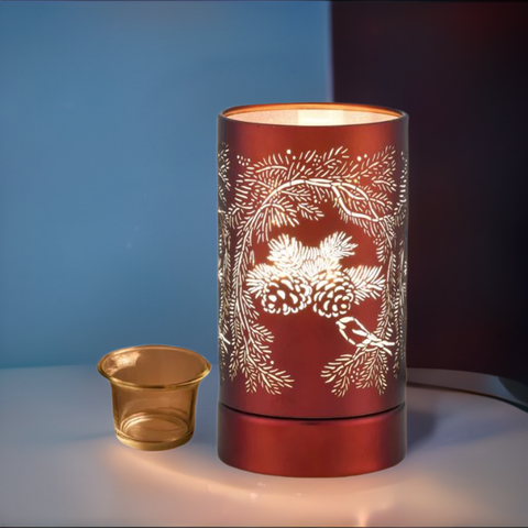 Copper Pinecone Touch Lamp Peterson Housewares